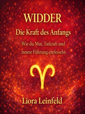 cover image of Widder – Die Kraft des Anfangs